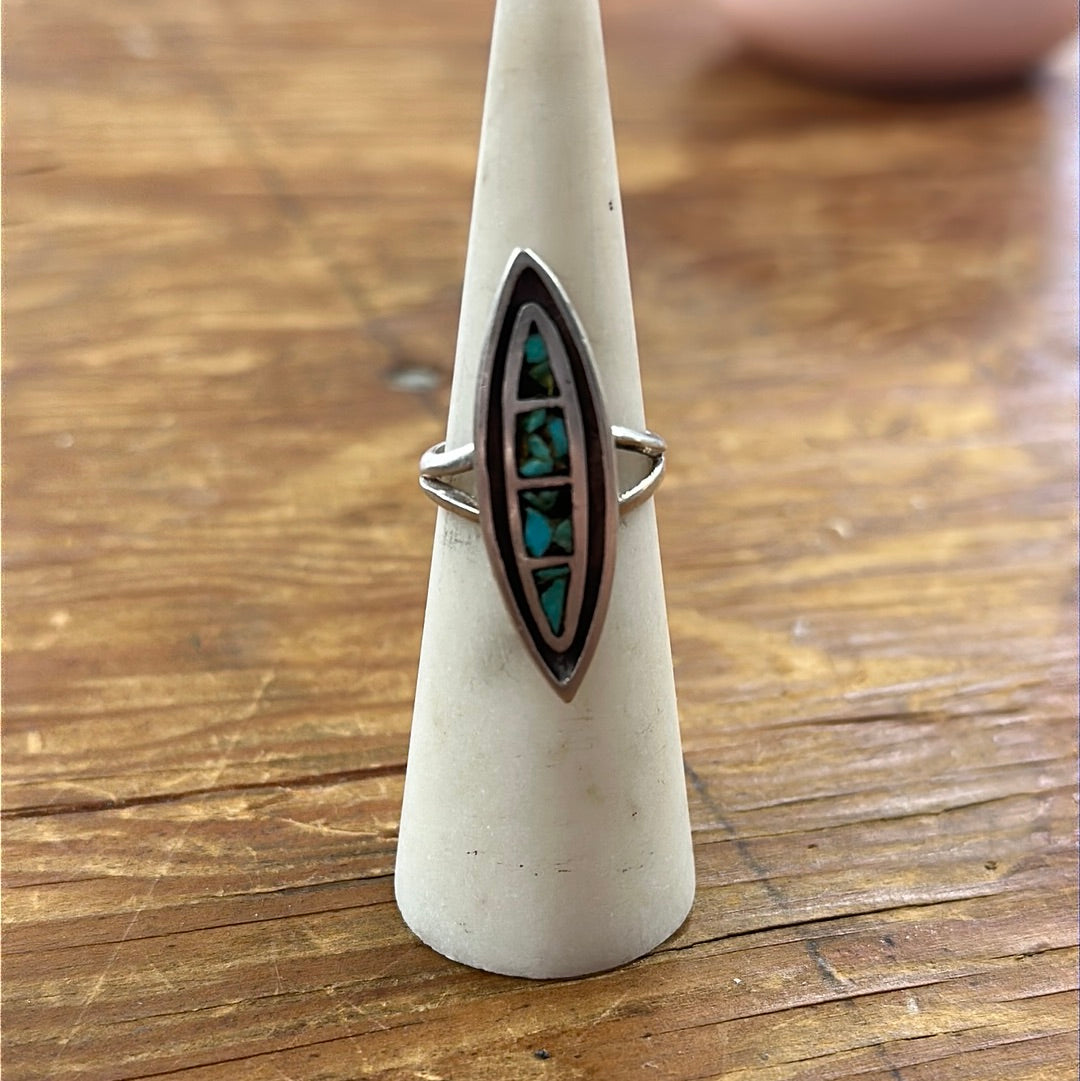 Turquoise Bits+Pieces Ring