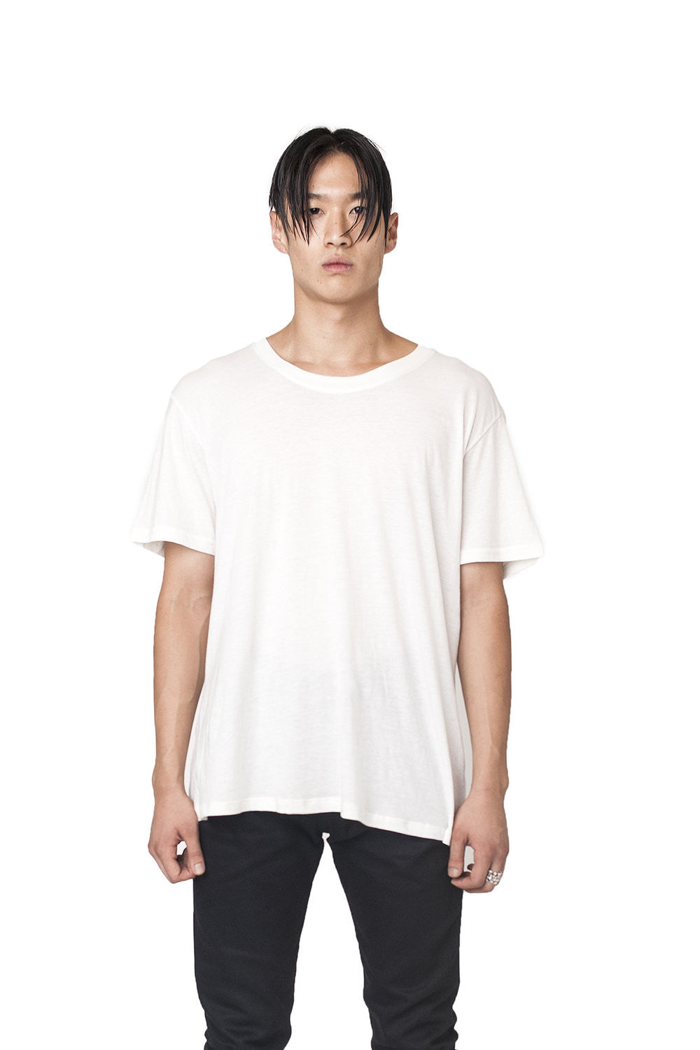 Base Tee - Eggshell White