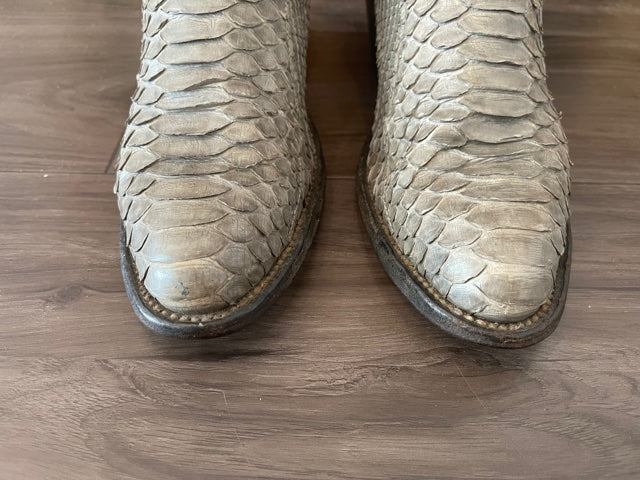 Exotic Patchwork Cowboy Boots
