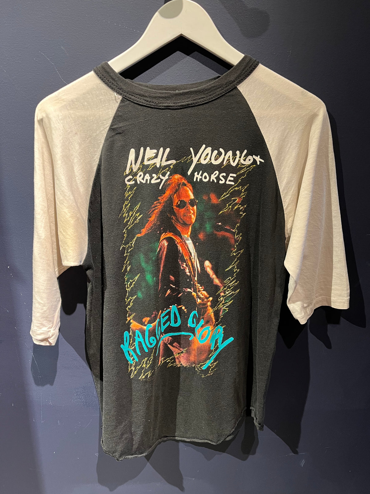 Vintage 1990 Neil Young & Crazy Horse Ragged Glory Band T
