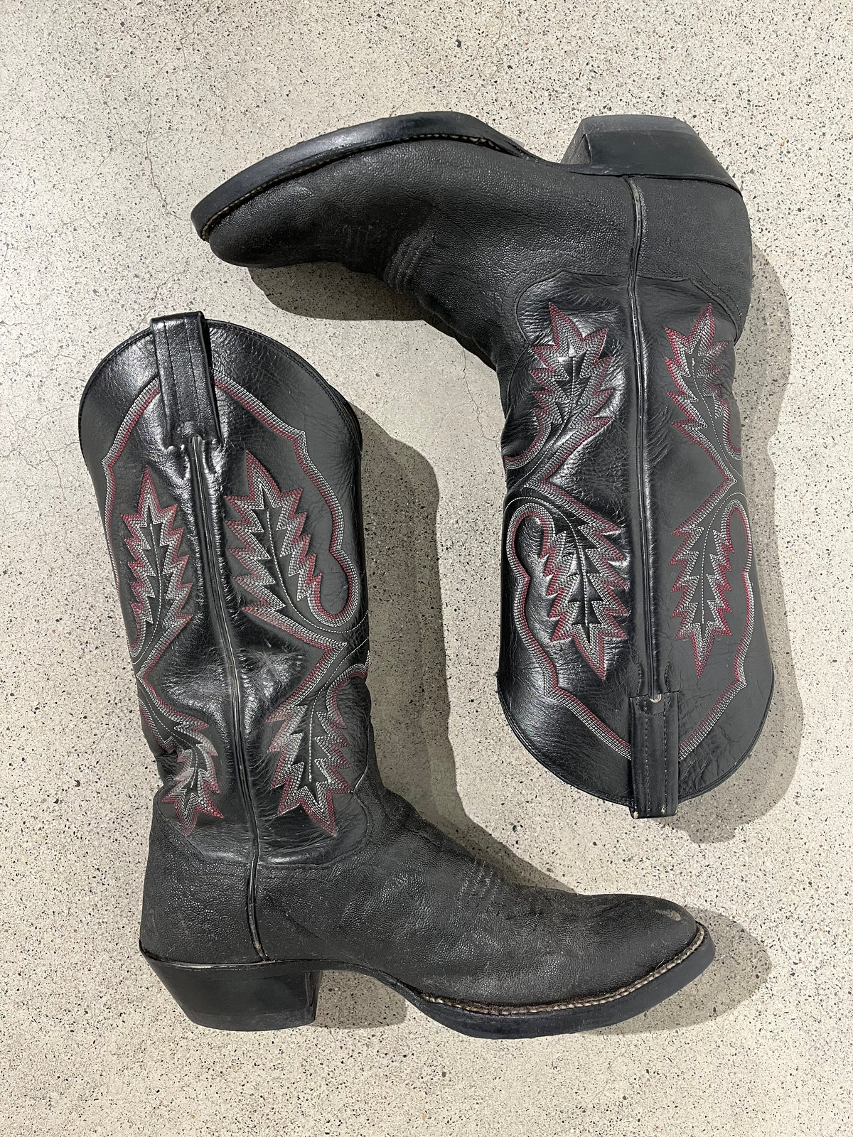 Rare Leather Vintage Cowboy Boots