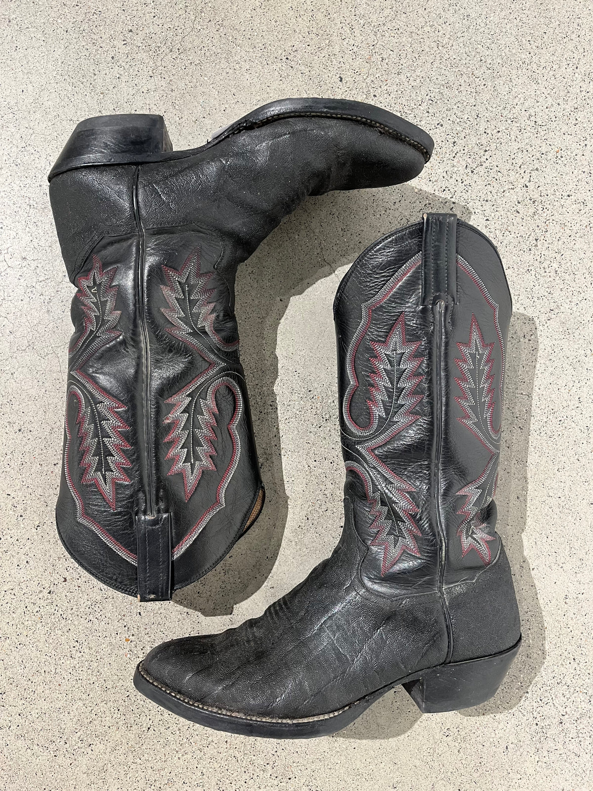 Rare Leather Vintage Cowboy Boots