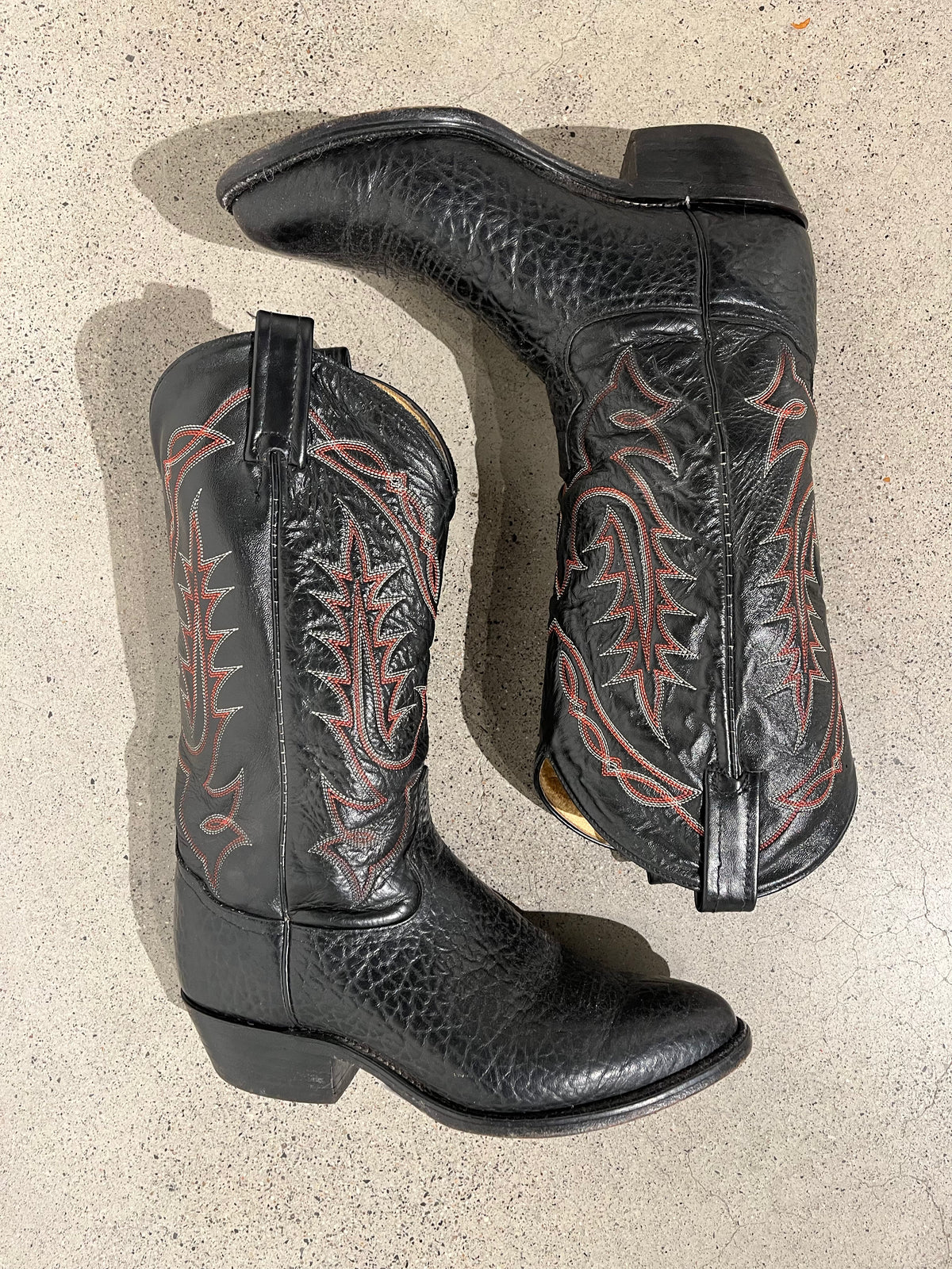 Tony lama red clearance boots
