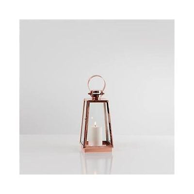 Portico Tapered Lantern - Various Sizes - Copper