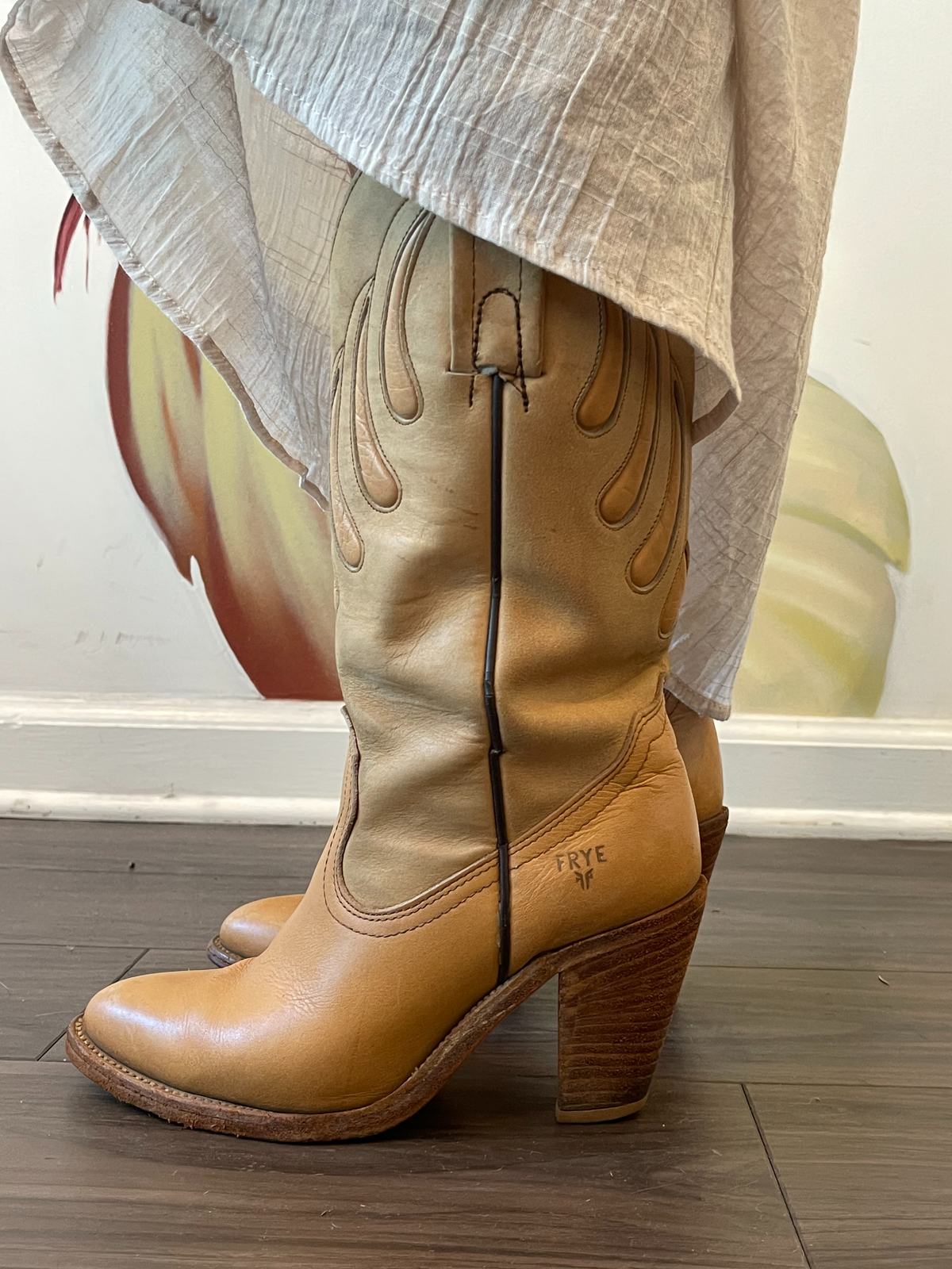 Vintage frye cowboy boots outlet