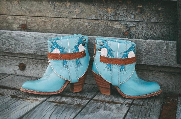 Baby Blue CANTY Boot