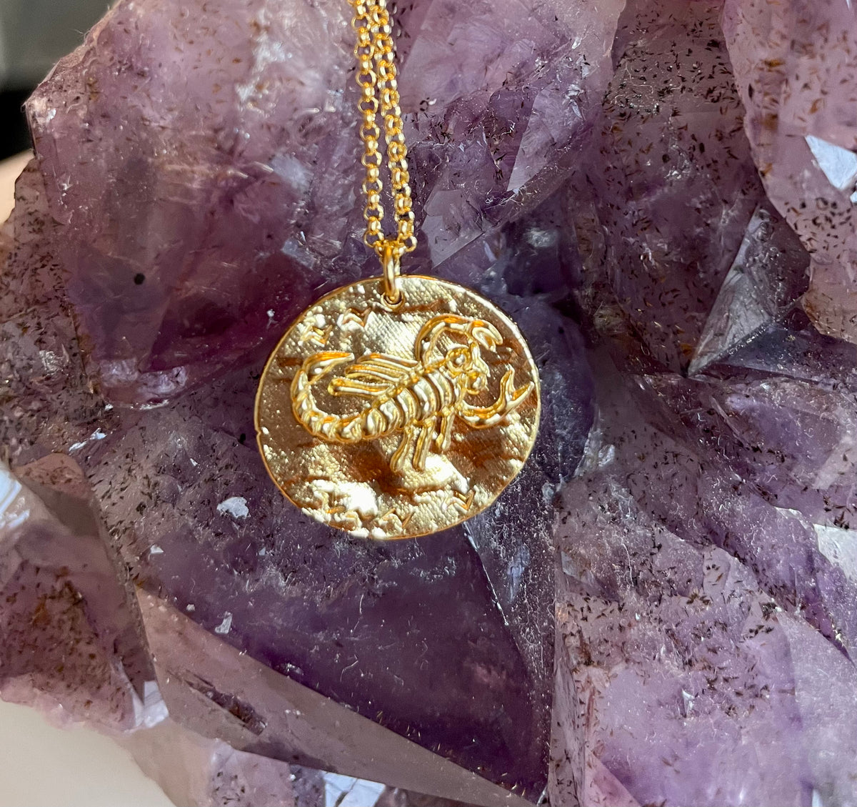 Astrology Coin Necklace